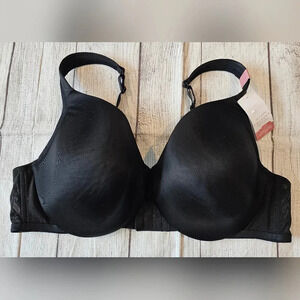 Cacique •Size 44C• Lightly Lined Full Coverage Black Bra New w/ Tags Plus Size